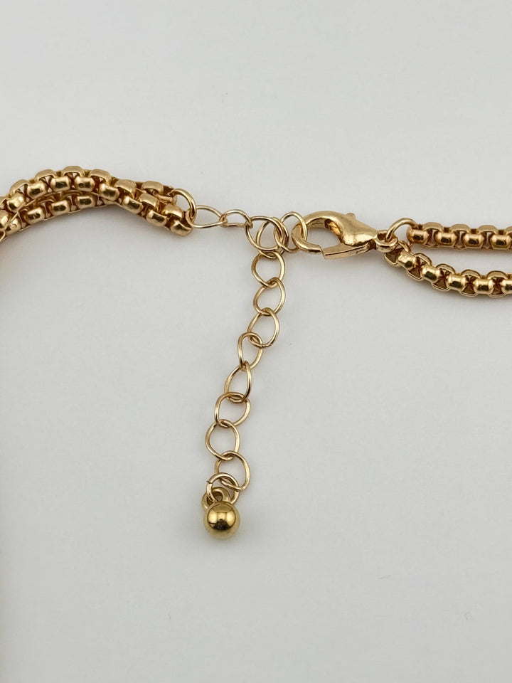 Stainless Steel Box Chain Necklace, men's necklace, stainless steel, box chain, metal chain, fashion jewelry, accessory, everyday wear, durable, stylish, classic